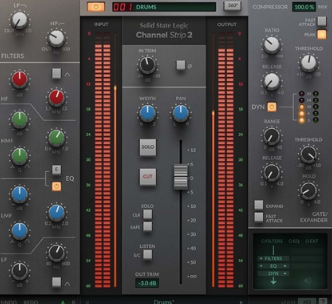 SSL SSL Channelstrip 2 ( SSL 9000K)